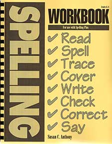 Spelling Plus Workbook Cover