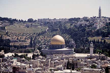 Jerusalem and the Mt. of Olives