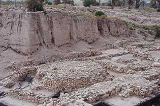 Canaanite altar at Megiddo