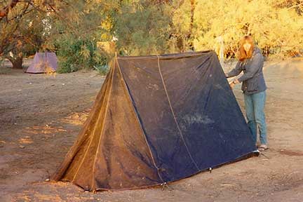 Exodus canvas tent