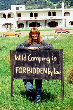Wild Camping is Forbidden by Law