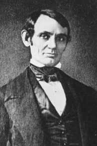 Lincoln as a young man